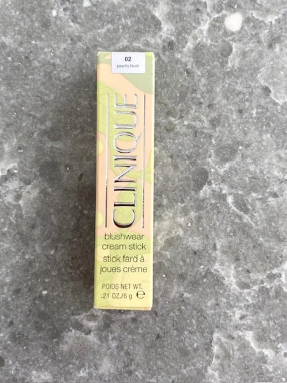 Clinique Blushwear Cream Stick .21oz‎ Peachy Blush Discontinued Makeup NIB